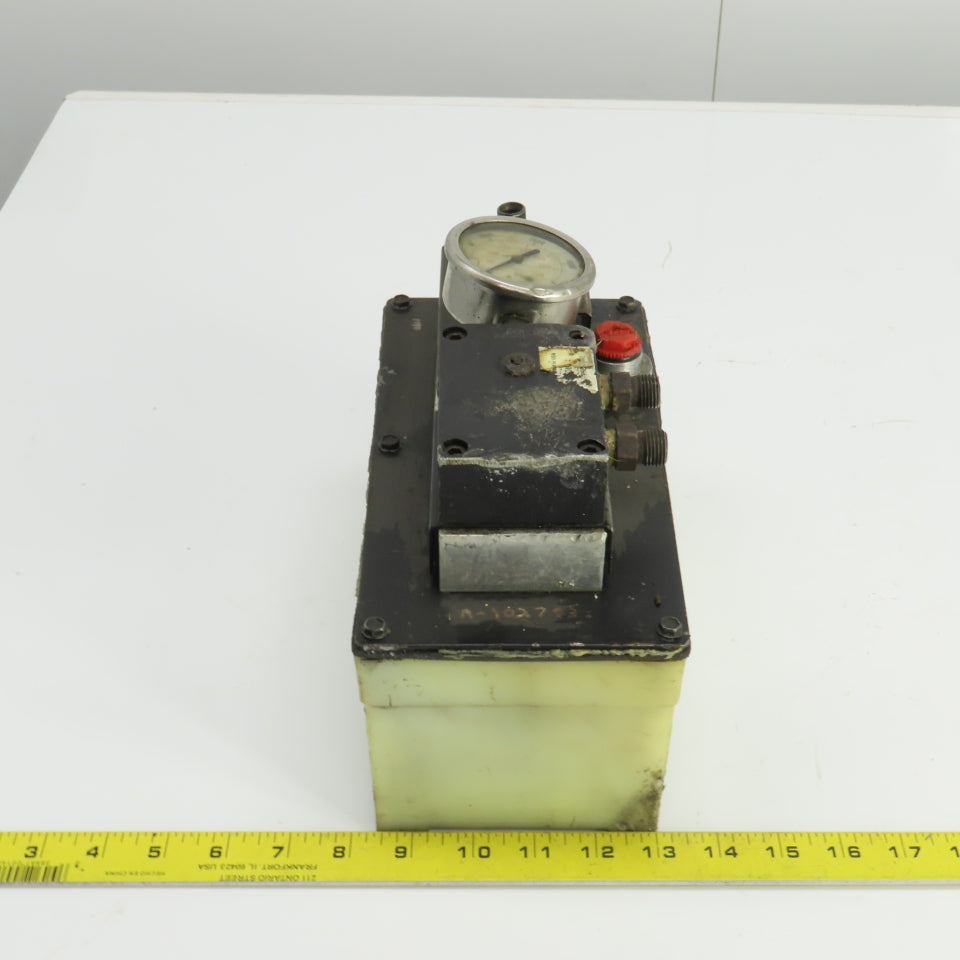 Hytec 100987 Air/Hydraulic Single Stage Pump Model G 4800 PSI