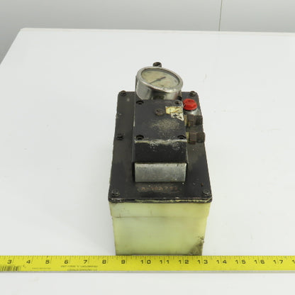 Hytec 100987 Air/Hydraulic Single Stage Pump Model G 4800 PSI