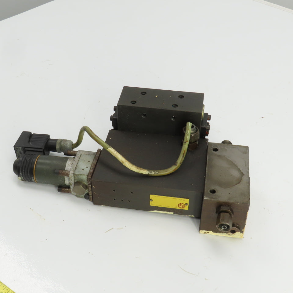 Parker SD400A06V9 Pressure Control/Intensifier 500 Bar In 125 Bar Out