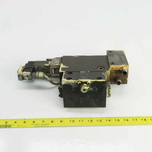 Parker SD400A06V9 Pressure Control/Intensifier 500 Bar In 125 Bar Out