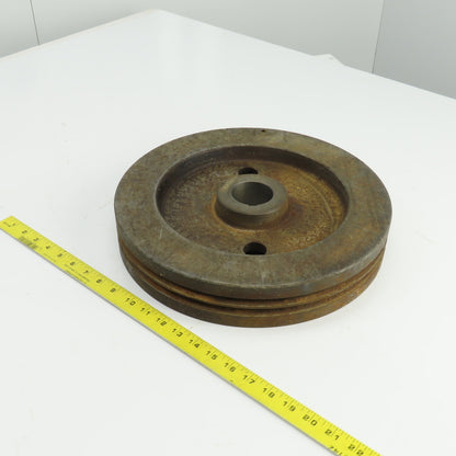14-1/4" Diam. X 2-1/2" Thick Sheave Pulley Wheel A-B Vbelt 2-1/8" Keyed Bore