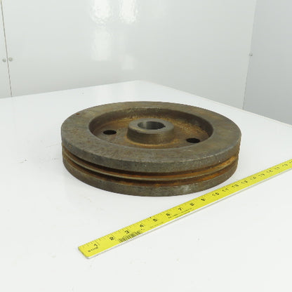 14-1/4" Diam. X 2-1/2" Thick Sheave Pulley Wheel A-B Vbelt 2-1/8" Keyed Bore