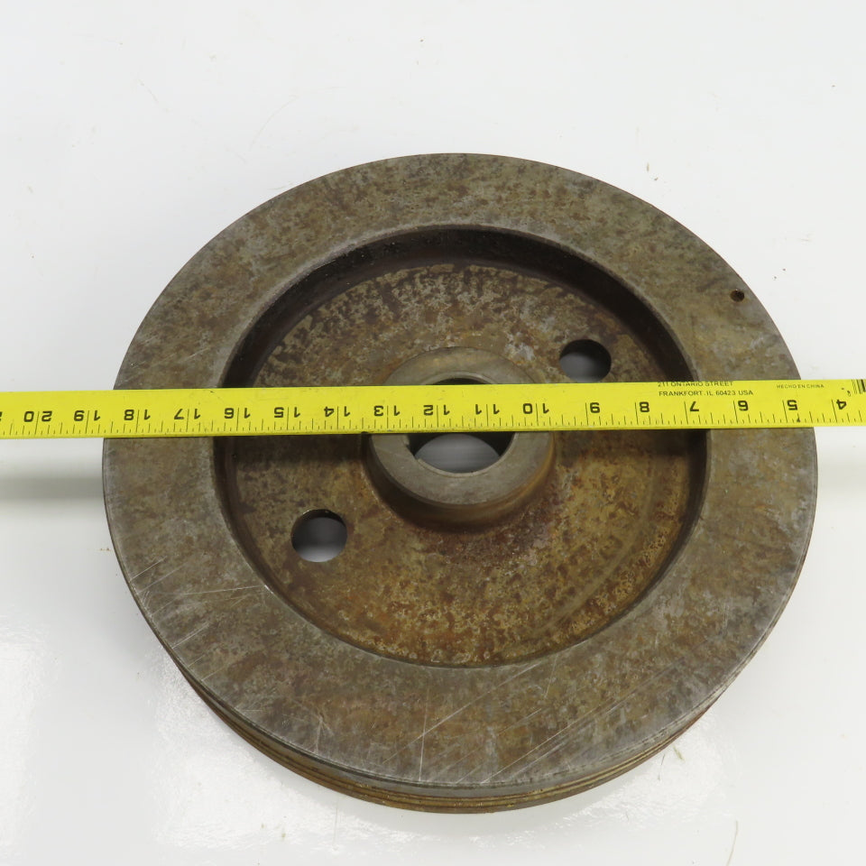 14-1/4" Diam. X 2-1/2" Thick Sheave Pulley Wheel A-B Vbelt 2-1/8" Keyed Bore