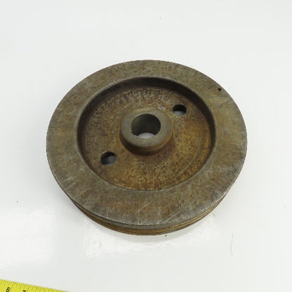 14-1/4" Diam. X 2-1/2" Thick Sheave Pulley Wheel A-B Vbelt 2-1/8" Keyed Bore