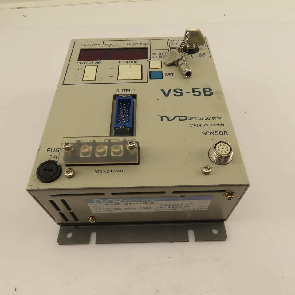 NSD Corp. VS-5B-UNNP-1-1.0 100-240VAC Cam Switch