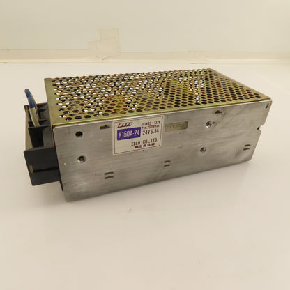 Elco K150A-24 85-132V Input 24VDC Output Power Supply 6.5A