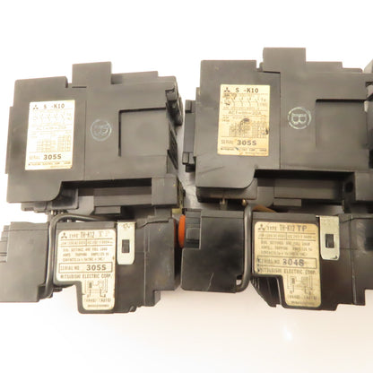 Mitsubishi S-K10 660V 20A Contactor Relay 100v coil - Misc. Overloads  Lot Of 4