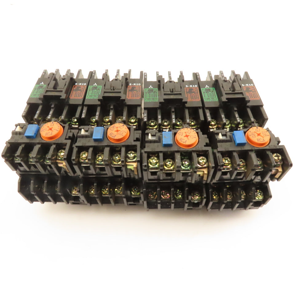 Mitsubishi S-K10 660V 20A Contactor Relay 100v coil - Misc. Overloads  Lot Of 4