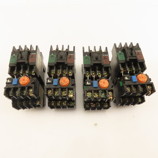Mitsubishi S-K10 660V 20A Contactor Relay 100v coil - Misc. Overloads  Lot Of 4