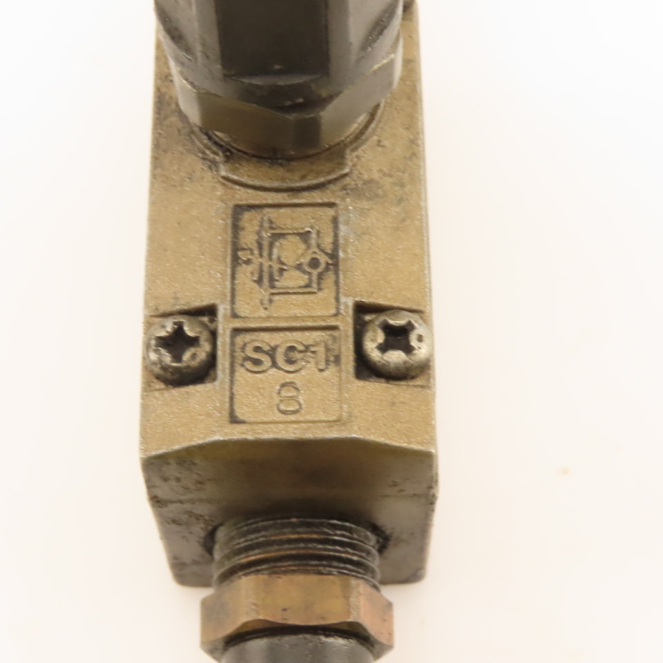 CKD SC1 1/4" NPT Flow Control Check Valve