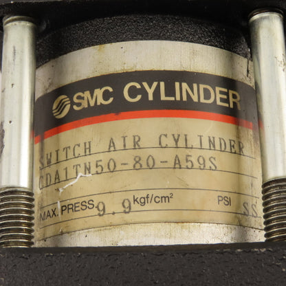 SMC CDA1TN50-80-A59S 50mm Bore 80mm Stroke Double Acting Trunnion Cylinder