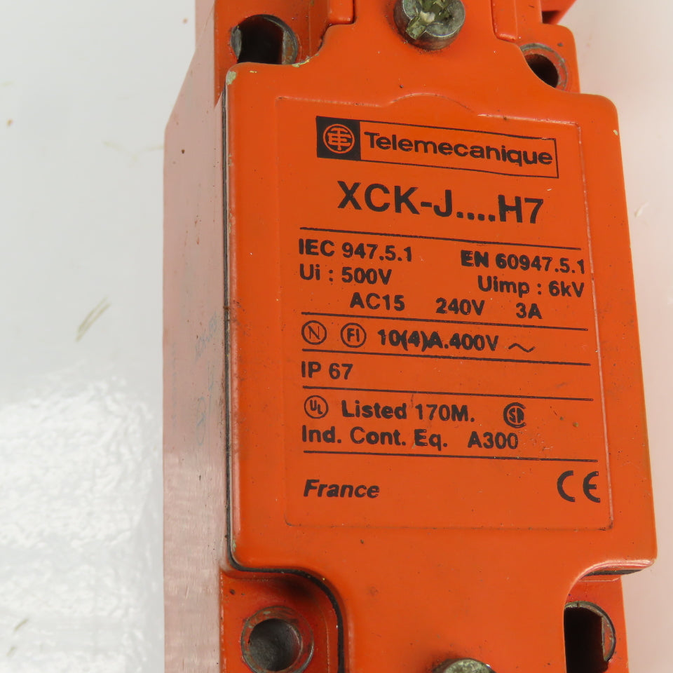 Telemecanique XCK-J-H7 Safety Interlock Switch 240V 3A Lot Of 2