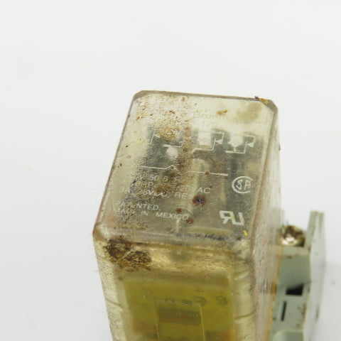 Potter & Brumfield KHU-17A11-120 Relay W/Base 27E894 120VAC 1/10 HP 3A Lot Of 4
