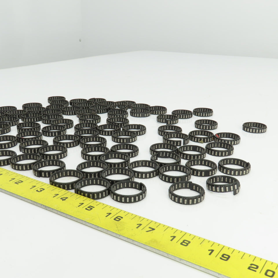 1" ID x 0.250" Width Expanding Plastic Sprag Bearing Lot Of 75