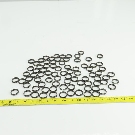 1" ID x 0.250" Width Expanding Plastic Sprag Bearing Lot Of 75