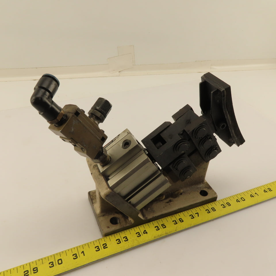 SMC CQ2B50-20S-X202 20mm Stroke Pneumatic Spring Return Friction Brake Ass'y