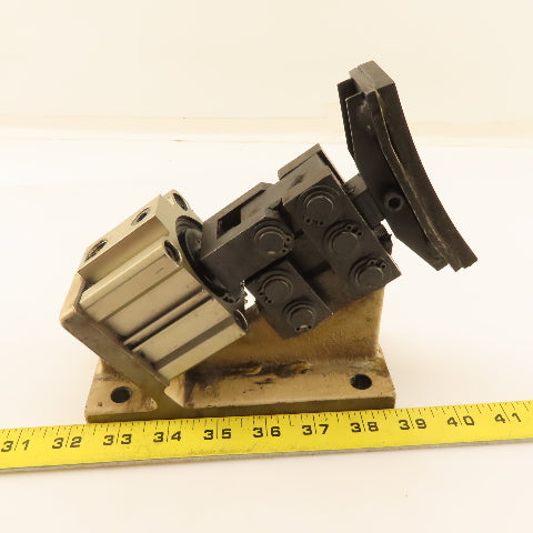 SMC CQ2B50-20S-X202 20mm Stroke Pneumatic Spring Return Friction Brake Ass'y