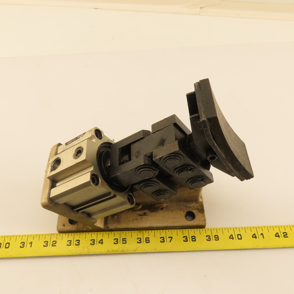 SMC CQ2B50-20S-X202 20mm Stroke Pneumatic Spring Return Friction Brake Ass'y