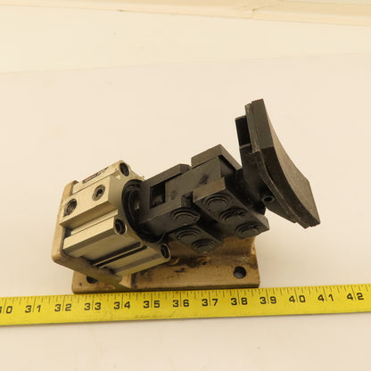 SMC CQ2B50-20S-X202 20mm Stroke Pneumatic Spring Return Friction Brake Ass'y