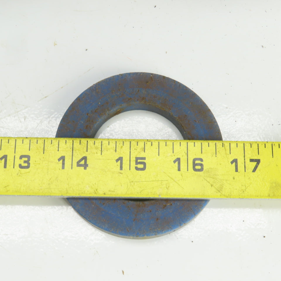 3" OD x 1-3/4" ID x 3/8" Thick Blue Plastic Washer Lot Of 57
