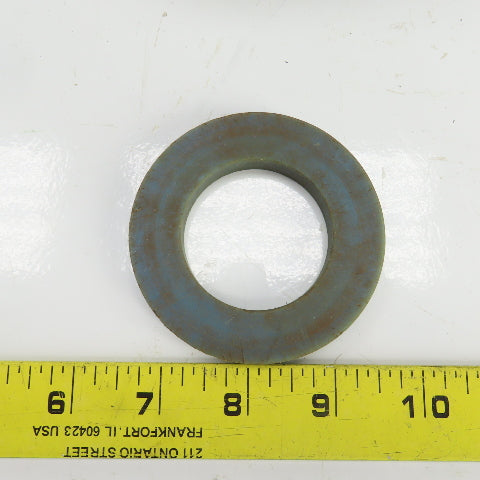3" OD x 1-3/4" ID x 3/8" Thick Blue Plastic Washer Lot Of 57