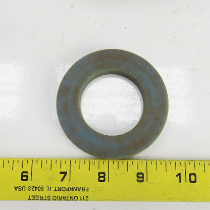 3" OD x 1-3/4" ID x 3/8" Thick Blue Plastic Washer Lot Of 57