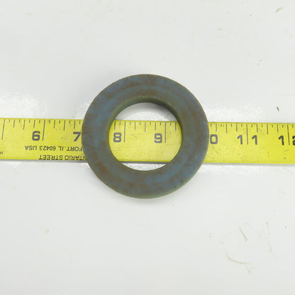 3" OD x 1-3/4" ID x 3/8" Thick Blue Plastic Washer Lot Of 57