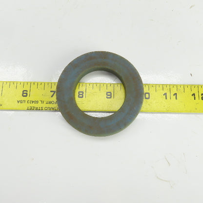 3" OD x 1-3/4" ID x 3/8" Thick Blue Plastic Washer Lot Of 57