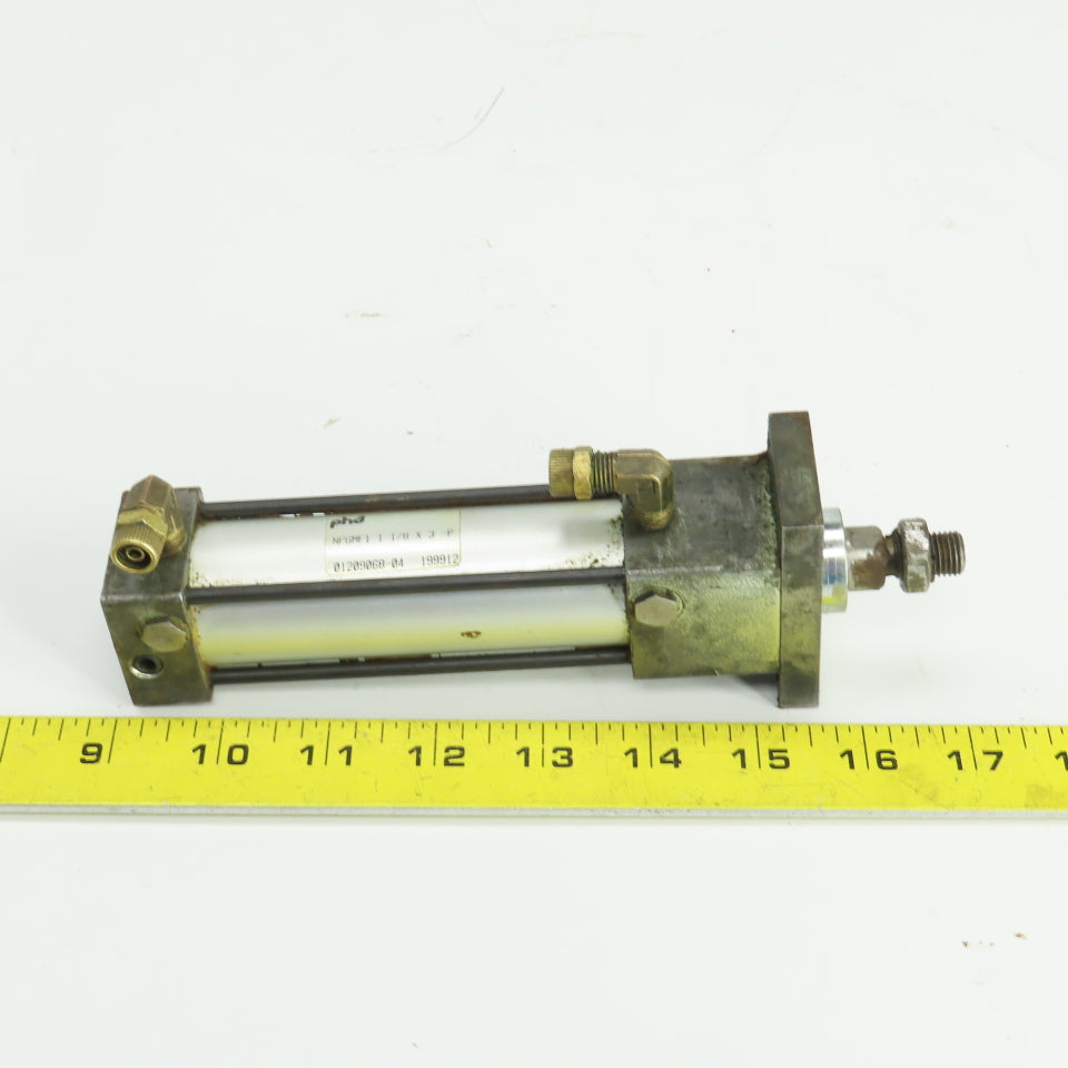 PHD NPGMF1 Double Acting Pneumatic Cylinder 3" Stroke 1-1/8" Bore 5/8" Rod