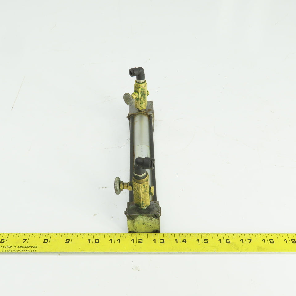 PHD Double Acting Pneumatic Cylinder 6" Stroke 1/18" Bore 5/8" Rod