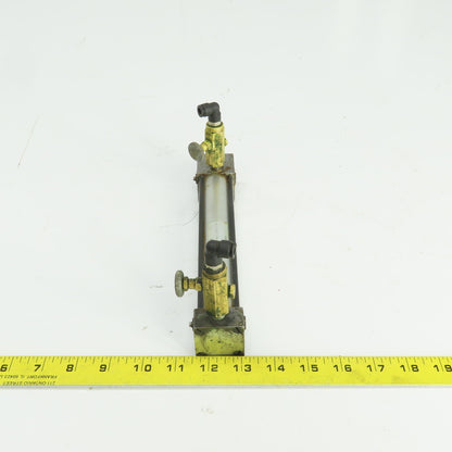 PHD Double Acting Pneumatic Cylinder 6" Stroke 1/18" Bore 5/8" Rod