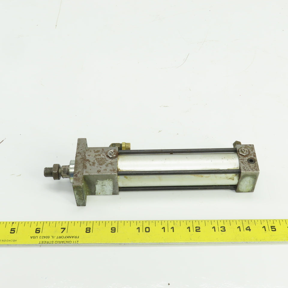 PHD NPGMF1 Double Acting Pneumatic Cylinder 4" Stroke 1-1/8" Bore 5/8" Rod
