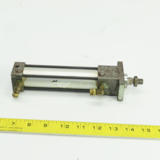 PHD NPGMF1 Double Acting Pneumatic Cylinder 4" Stroke 1-1/8" Bore 5/8" Rod