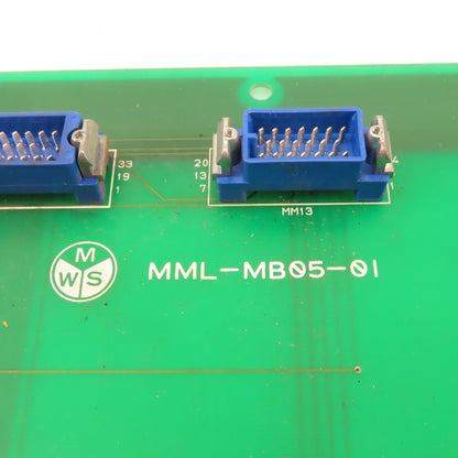 MWS MML-MB05-01 Ribbon Cable Terminal Interface Circuit Board