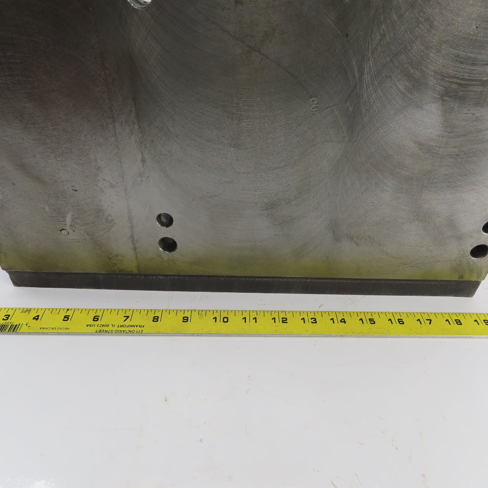 Steel Welded Webb Right Angle Plate 18"Hx11-1/2"Lx 17"W 1" Thick Work holding