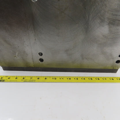 Steel Welded Webb Right Angle Plate 18"Hx11-1/2"Lx 17"W 1" Thick Work holding