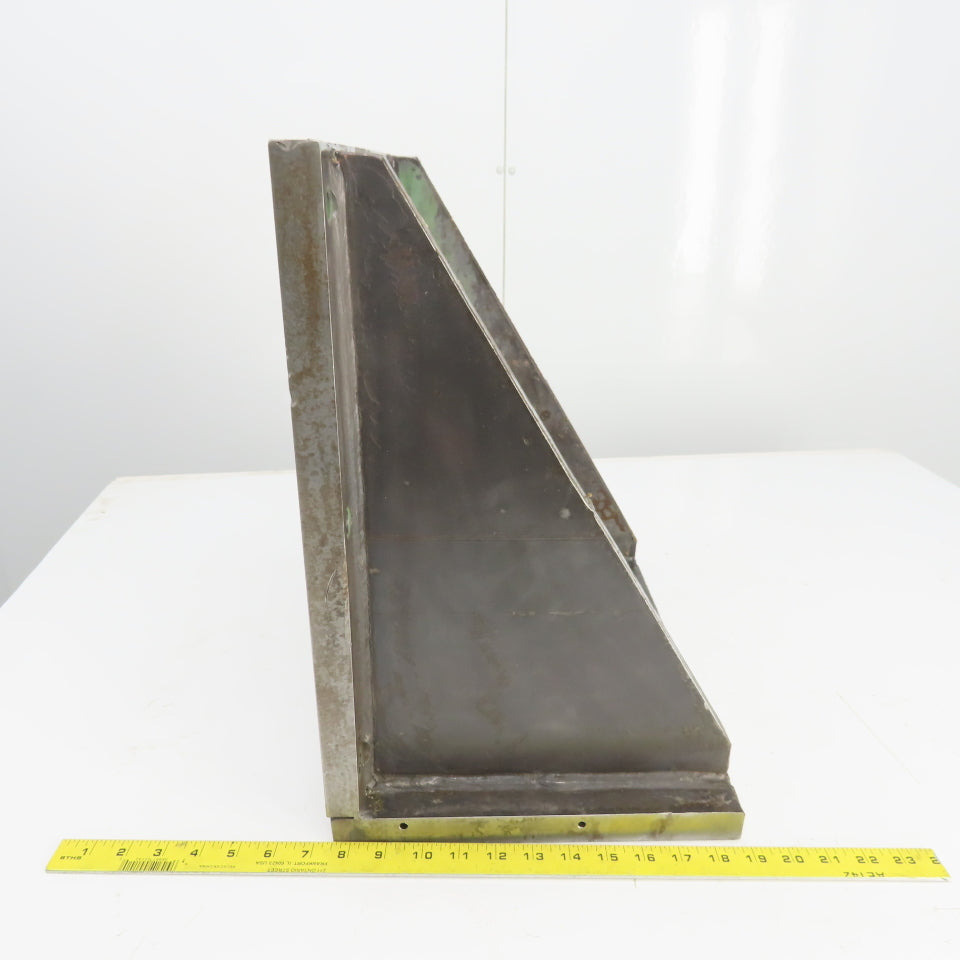 Steel Welded Webb Right Angle Plate 18"Hx11-1/2"Lx 17"W 1" Thick Work holding