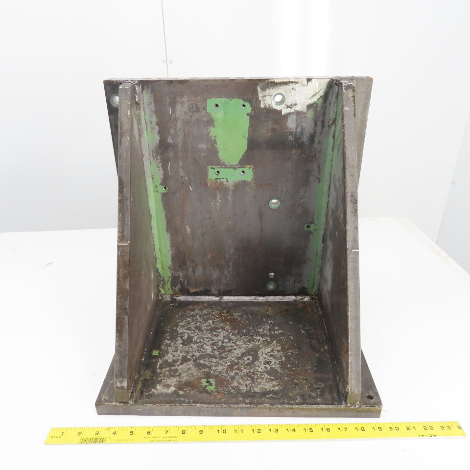 Steel Welded Webb Right Angle Plate 18"Hx11-1/2"Lx 17"W 1" Thick Work holding