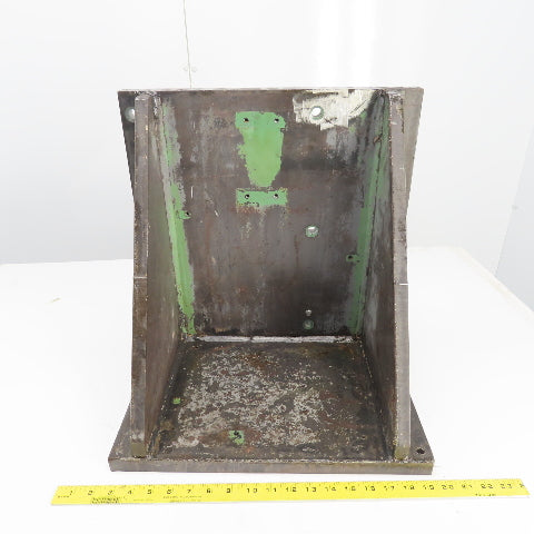 Steel Welded Webb Right Angle Plate 18"Hx11-1/2"Lx 17"W 1" Thick Work holding