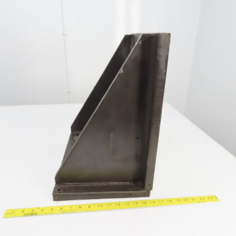 Steel Welded Webb Right Angle Plate 18"Hx11-1/2"Lx 17"W 1" Thick Work holding