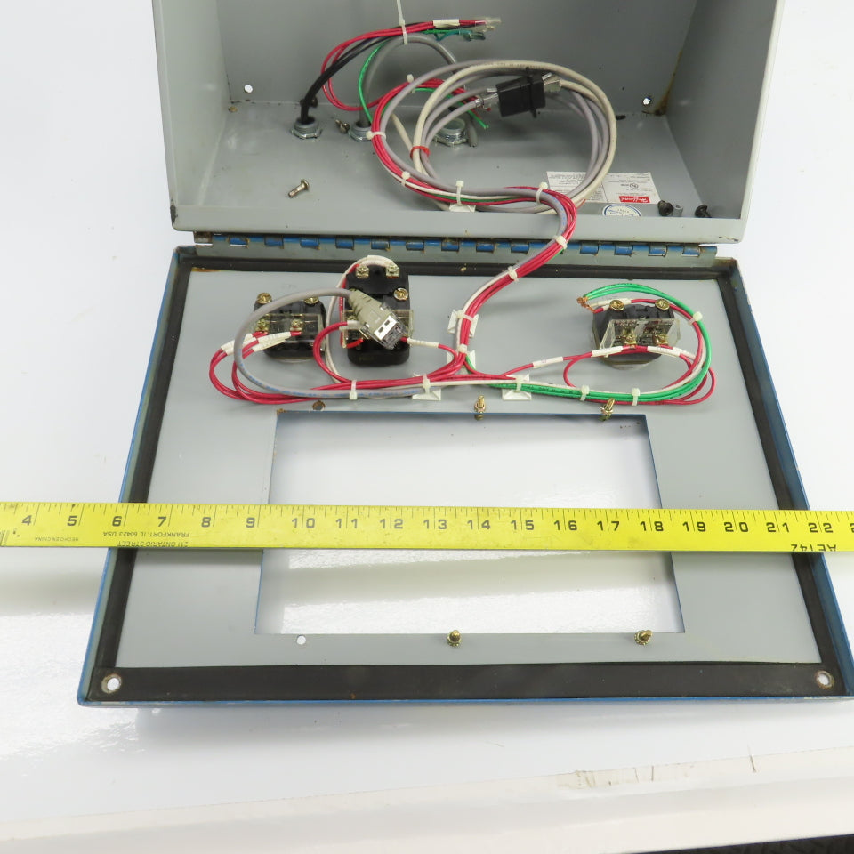 Hoffman C-12C16 12" x 16" x 9" Wall Mounted Electrical Enclosure Type 12&13