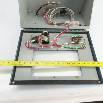 Hoffman C-12C16 12" x 16" x 9" Wall Mounted Electrical Enclosure Type 12&13