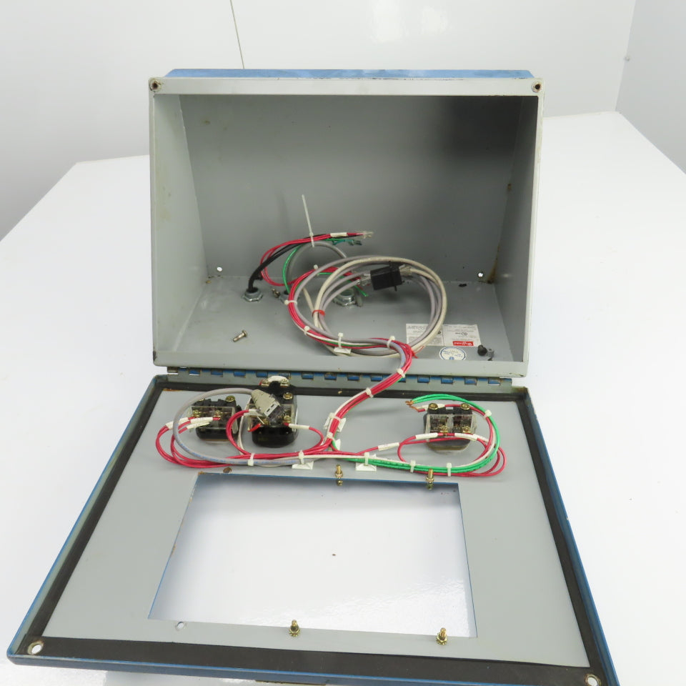 Hoffman C-12C16 12" x 16" x 9" Wall Mounted Electrical Enclosure Type 12&13