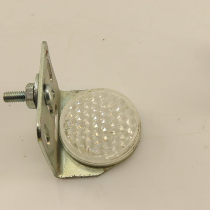 Allen Bradley Style Retroreflective Sensor Reflectors On Brackets Lot Of 8