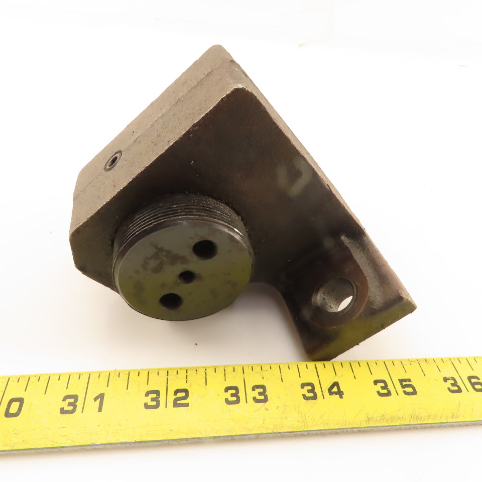 Rubber Tip Adjustable Overtravel Stop Bumper On Bracket Lot Of 2