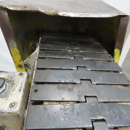 Slide Bed Conveyor 7-1/2" Belt 124"OAL 11FPM W/Casters 208-230/460V 3Ph