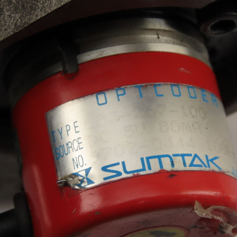 Sumtak LBJ-267-100 Optcoder Incremental Feed Wheel 0-95 From CNC Lathe
