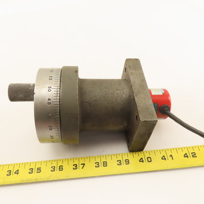 Sumtak LBJ-267-100 Optcoder Incremental Feed Wheel 0-95 From CNC Lathe