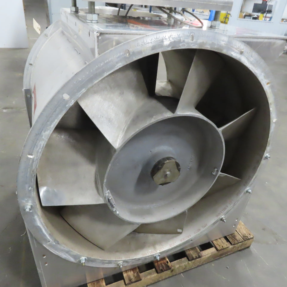 Hartzell A55-427VA-ALFC5C Aluminum 42" Vaneaxial Fan 35200CFM Belt Driven