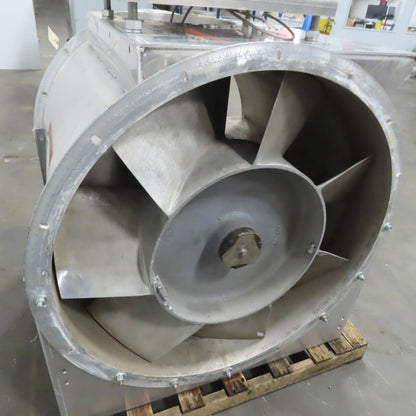 Hartzell A55-427VA-ALFC5C Aluminum 42" Vaneaxial Fan 35200CFM Belt Driven